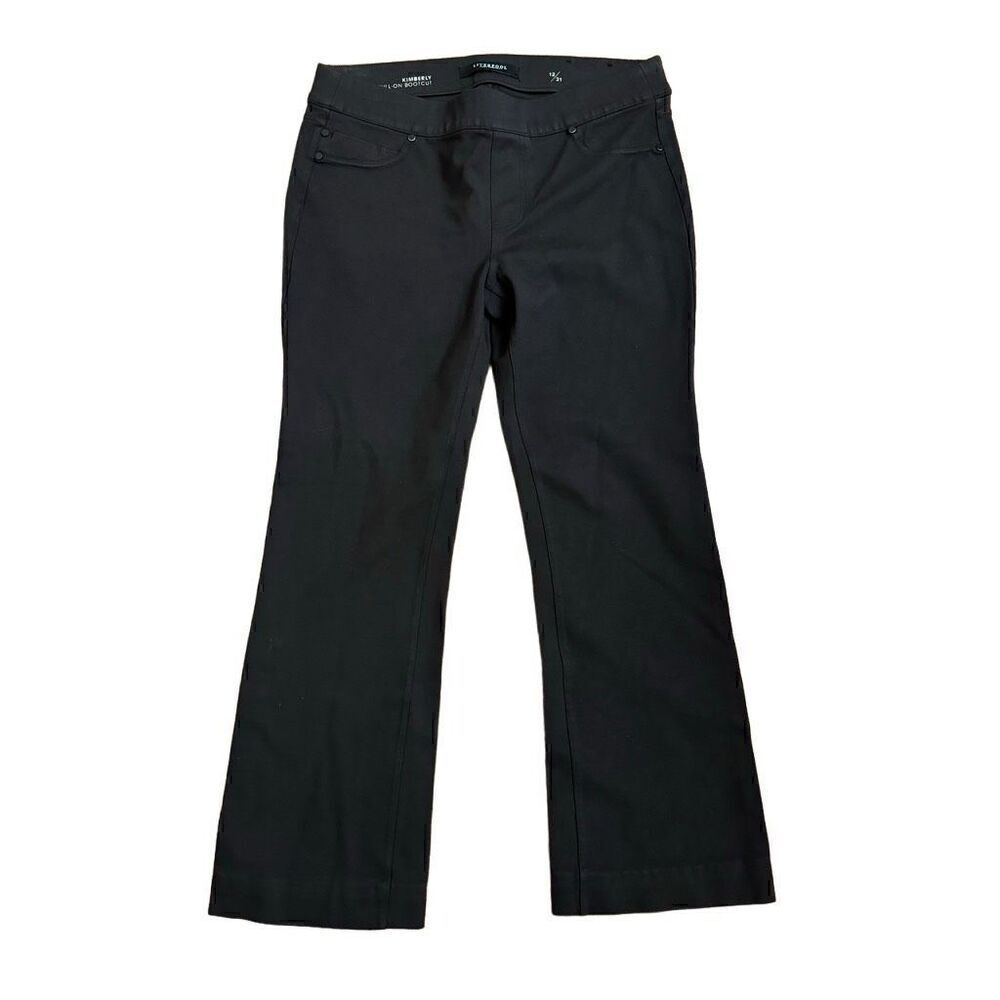 Liverpool Kimberly Pull-on Bootcut Pants Dark Brown Size 12